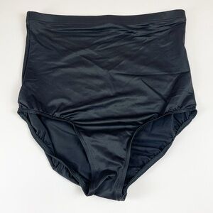 NEW Magicsuit Bikini Bottom Womens Size 16 Black High Rise NWOT